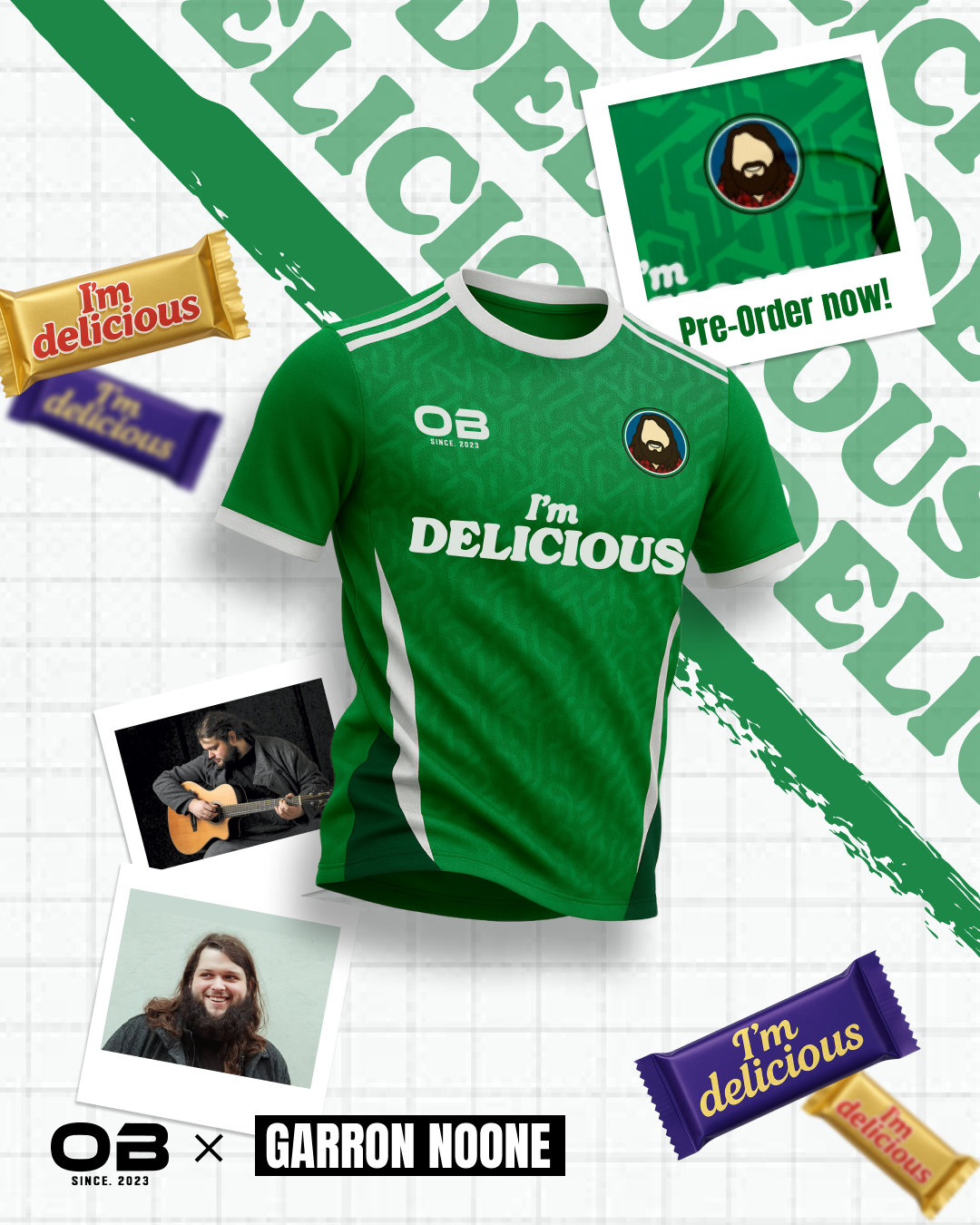 Garron Noone X OBSportwear Jersey - Adults