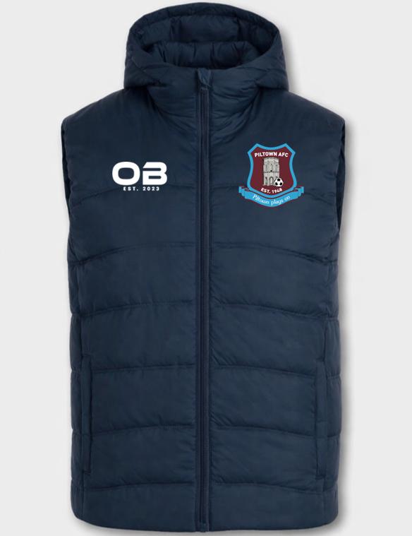 Piltown AFC Padded Gillet - Adults