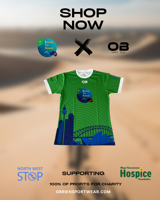 Green Rossie To Aussie X OBSportwear Jersey