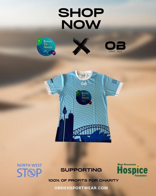 Blue Rossie To Aussie X OBSportwear Jersey