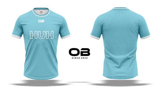 HUH X OBSPORTWEAR COLLARLESS JERSEY - Blue