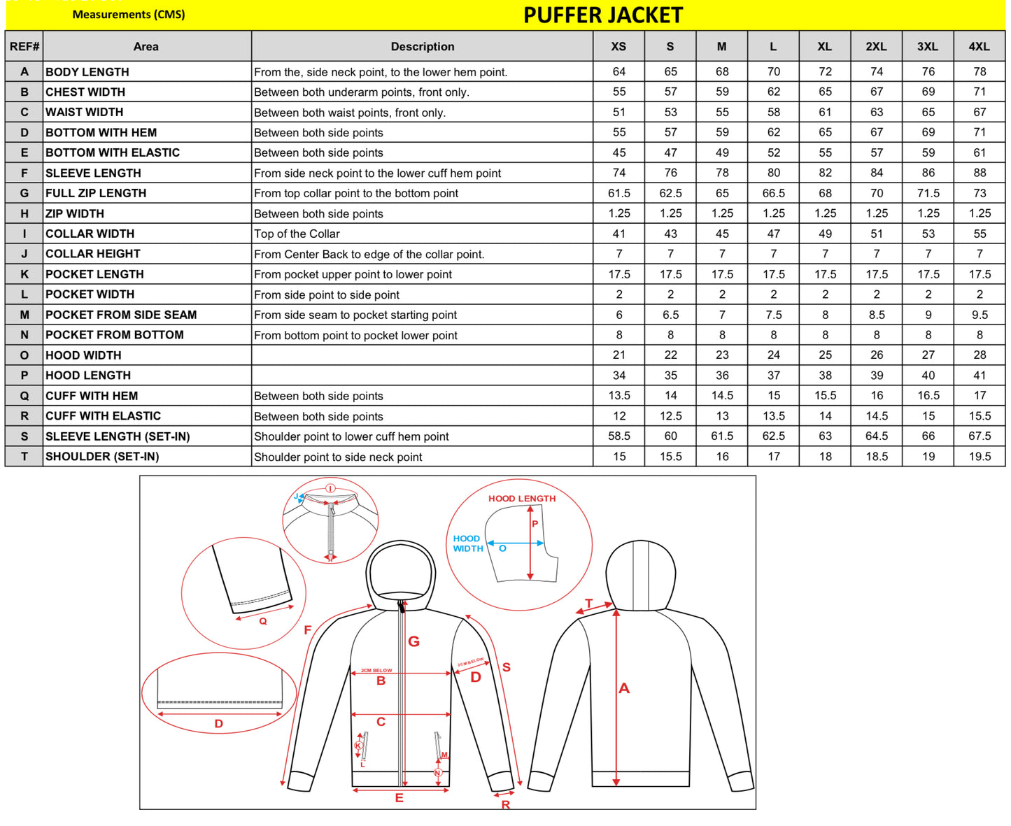 Clonea GAA Padded Jacket