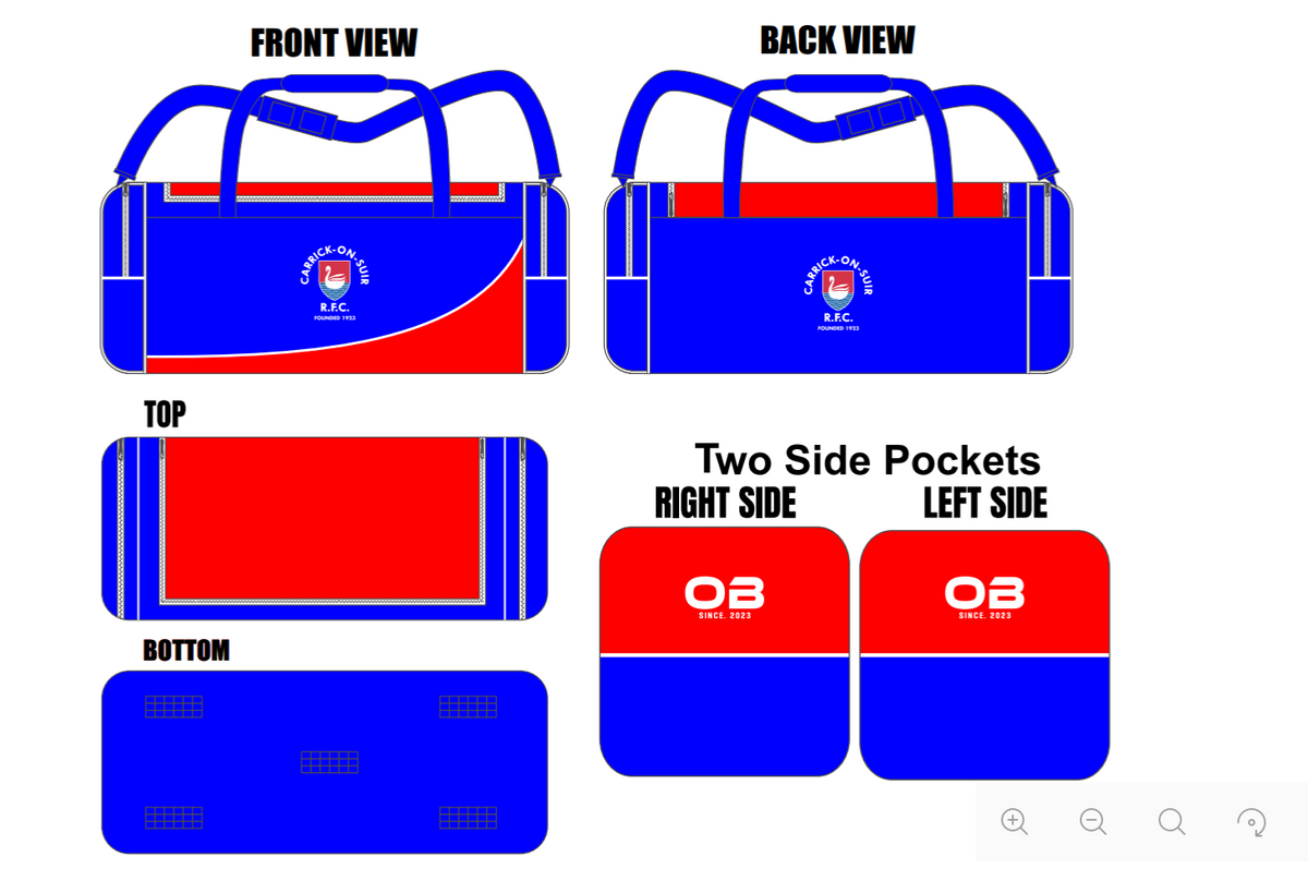 Carrick-On-Suir RFC Gear Bag