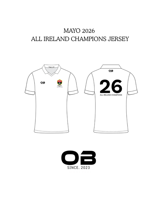 Mayo All-Ireland Winning Jersey 2026 - White