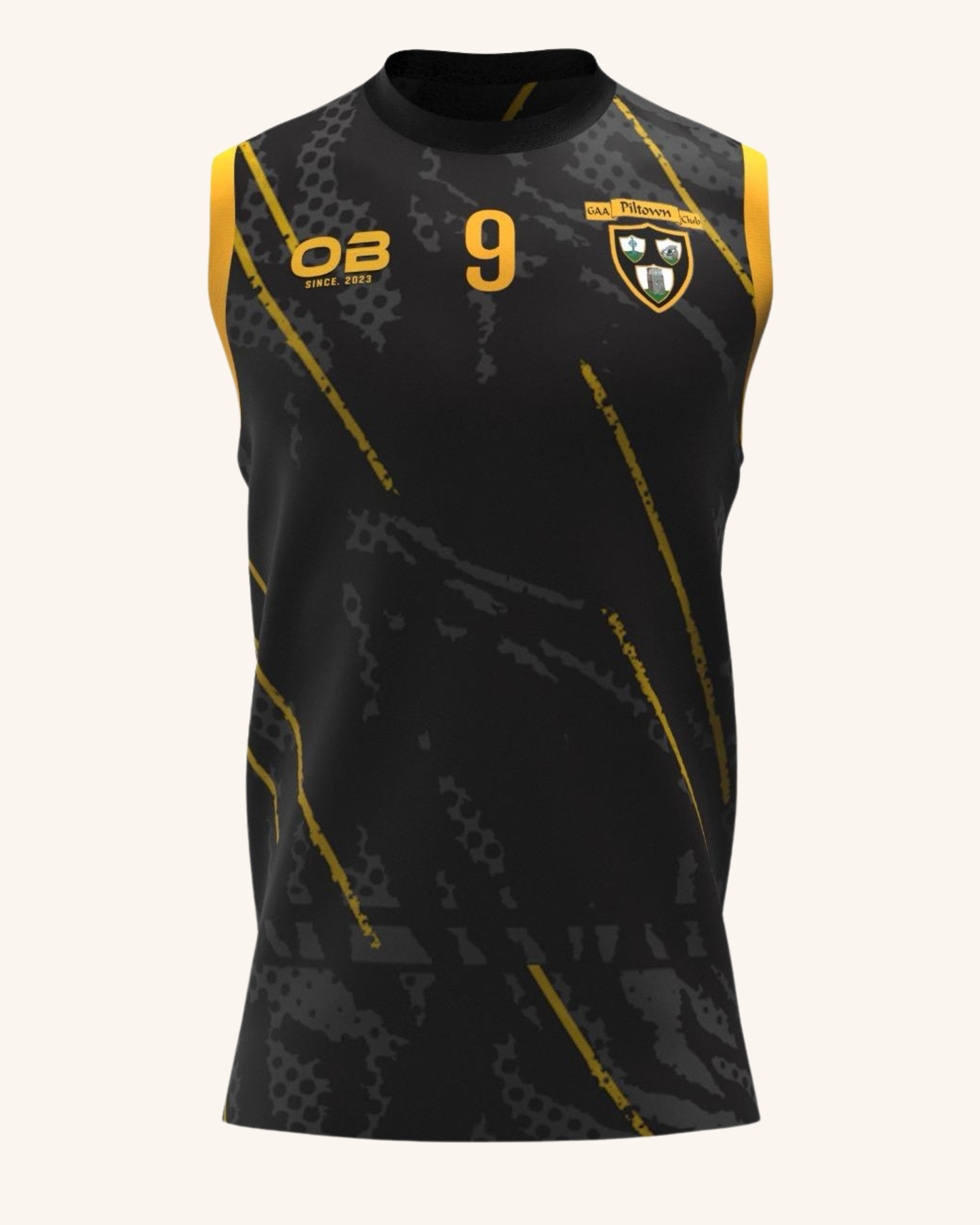 Piltown GAA Sleeveless- Black