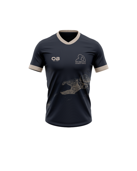 PAT SMULLEN CHARITY RACE JERSEY - NAVY AND CREAM