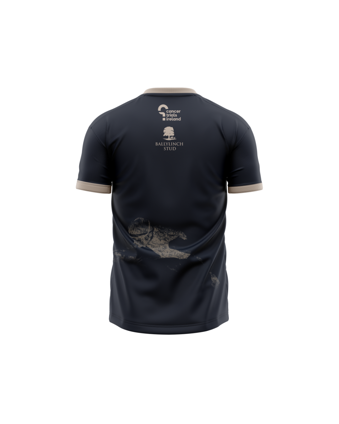 PAT SMULLEN CHARITY RACE JERSEY - NAVY AND CREAM