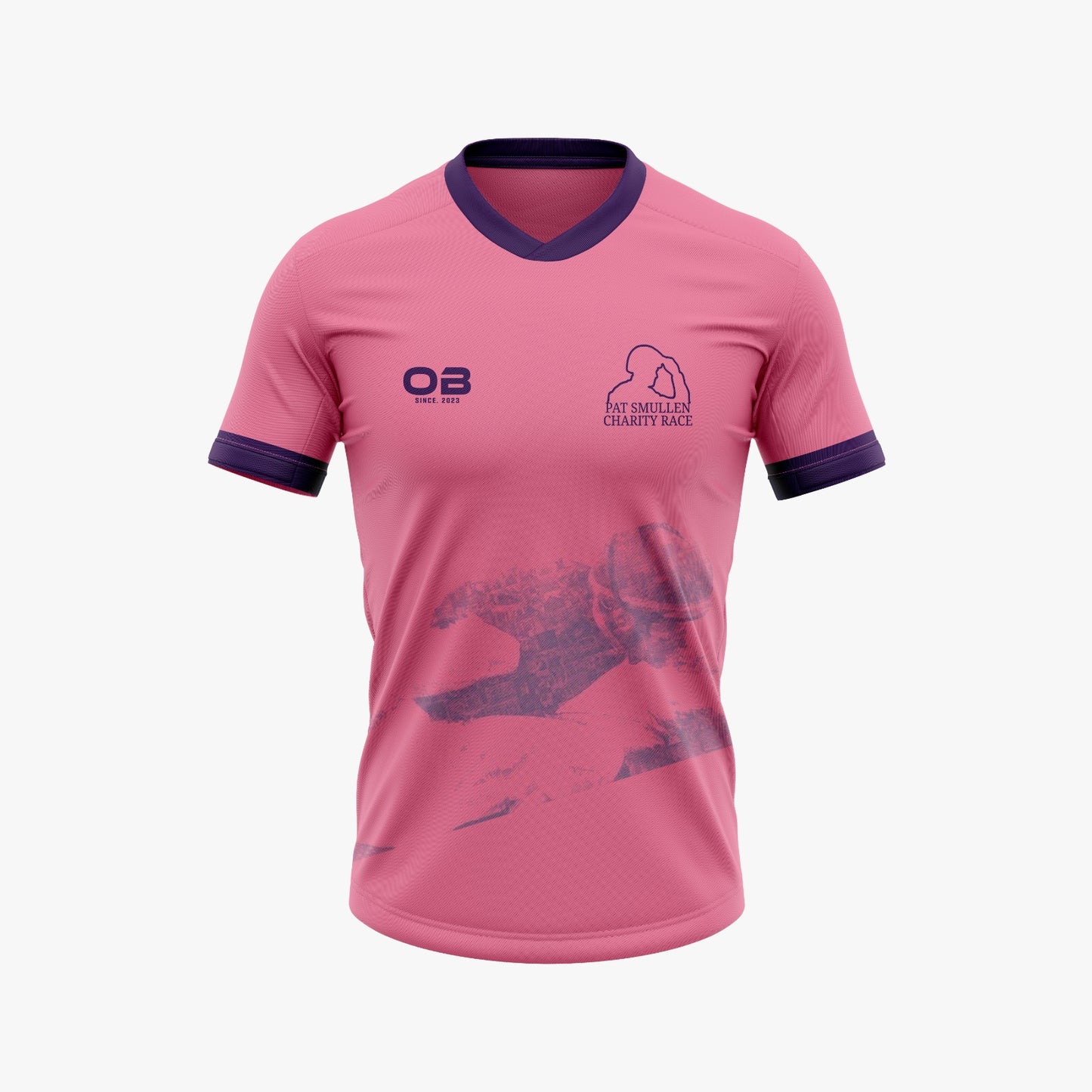 PAT SMULLEN CHARITY RACE JERSEY - PINK